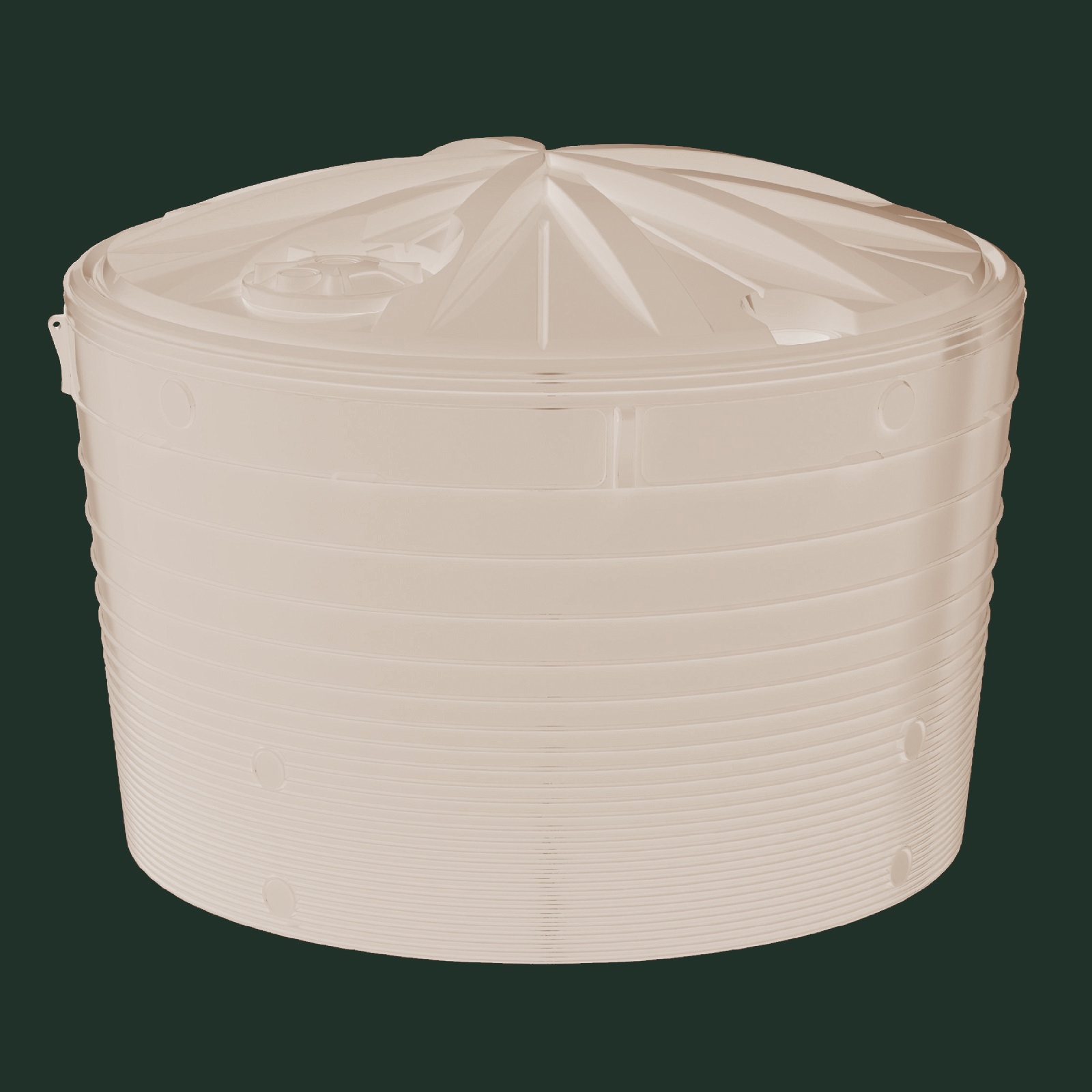 Team Poly 10000L Mountain Blue Boabab Round Poly Water Tank product image