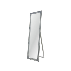 Elegant Collections Antique Silver Free Standing Mirror – French Provincial