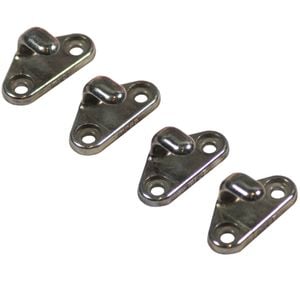 Goliath Small Aluminium Fastener Hooks - 4 Pack