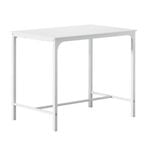Artiss High Bar Table  - White