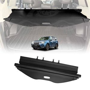 Retractable Trunk Shade Rear Cargo Security for Subaru Forester with Power Tailgate 2012-2018