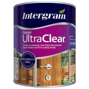 Intergrain 1L Matt Ultraclear Exterior Timber Varnish - 1L