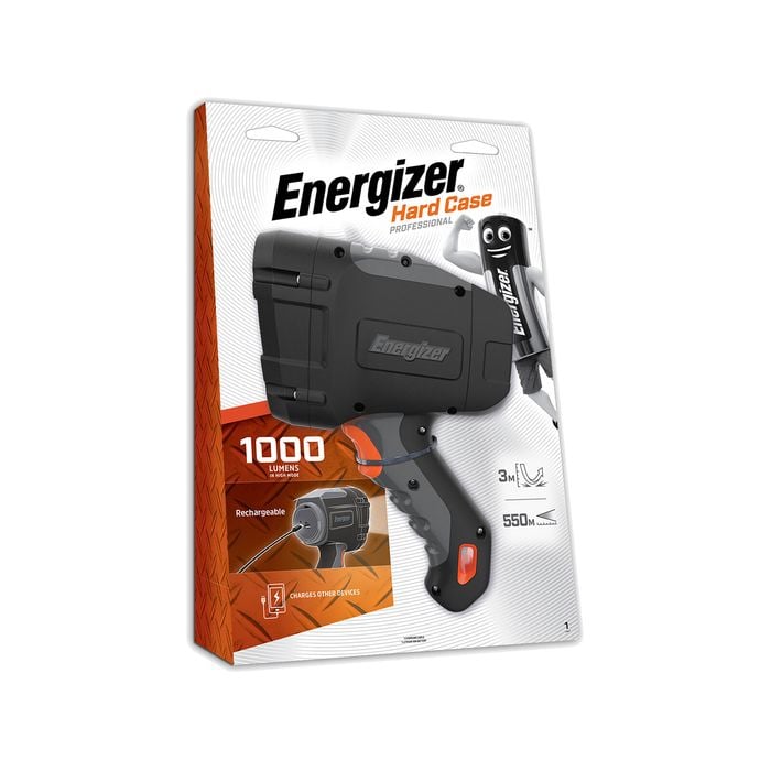 Energizer 1000 Lumen Professional Recharge Hardcase Spotlight