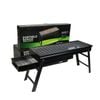NNEOBA Folding Portable Charcoal BBQ Grill Iron Outdoor Barbecue Rack Black
