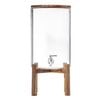 Ladelle Gather 5L Glass Drink Jug/Dispenser w/Acacia Timber Lid 35x24x24cm