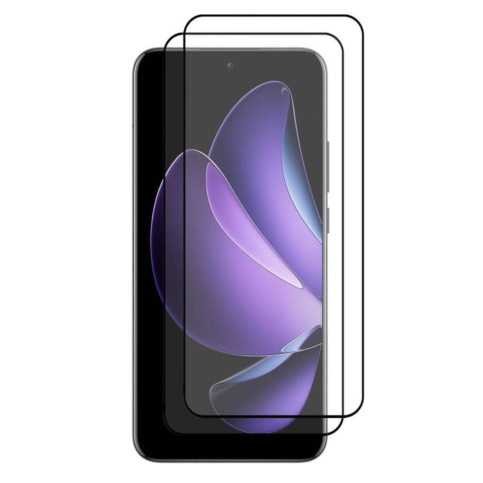 2 Pack MEZON OPPO Reno13 Pro 5G Full Cover Tempered Glass Screen Protectors