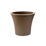 Eden 25cm Round City Self Watering Plastic Pot Taupe
