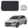 Front Windscreen Sun Shade for Mercedes-Benz B-Class 2011 - 2018 (W246) - Standard 150 x 85 cm - Black
