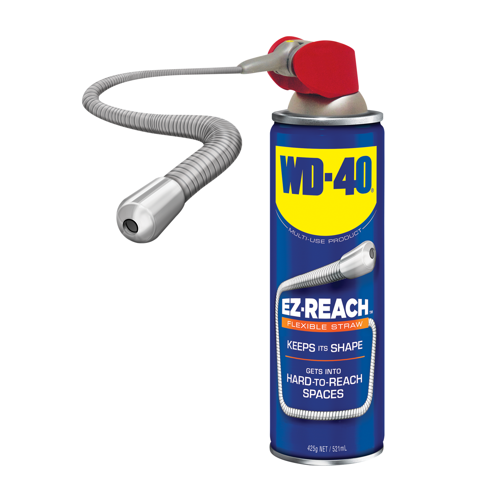 WD-40 425g EZ-REACH Flexi Straw Lubricant