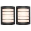 Brilliant Lighting Gladstone Charcoal Grilled Twin Bunker Lights