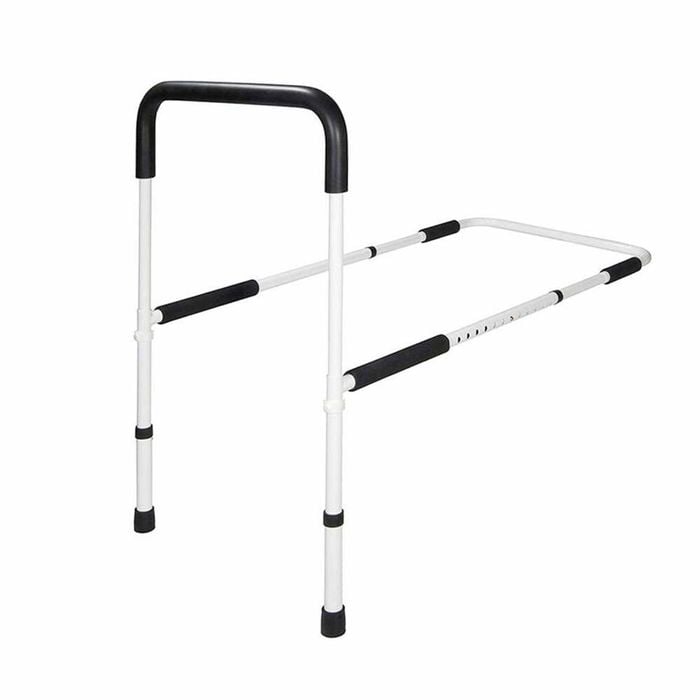 Height Adjustable Bed Rail For Seniors - Secure Bedside Support With Non-slip Handle