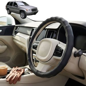 Australian Goose Steering Wheel Cover for Jeep Grand Cherokee 1999 - 2005 (WJ/WG) Circle Black