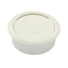 Hafele 60mm White Cable Port - 1 Pack