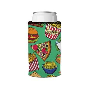 Stubbyz Burgers Junk Food Stubby Cooler Slim