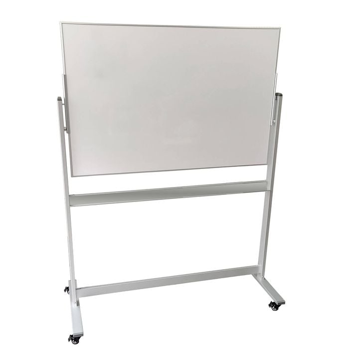 Quartet Penrite Slimline Magnetic Porcelain Whiteboard 150x120cm Mobile Board