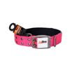 AgBoss Working Farm Pet Dog Collar Reflective Hot Pink 0.04x60cm 24 inch