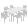 Keter Futura/Chloe Dinning Set - White