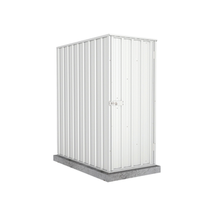 Absco Sheds 0.78mW x 1.52mD x 1.80mH Surfmist Basic Garden Shed 