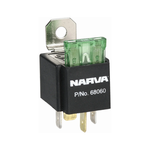 Narva 12V 30A Fused 4 Pin Relay