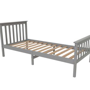 Hampshire Bed Frame King Single - Grey