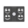 Manrose Sierra 3 In 1 Bathroom Heater