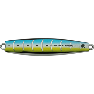 Samaki Vortex Iron 75g Metal Casting Fishing Jig Blue Gold