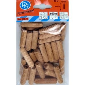 PG Professional Dowel Fluted 10mm  40pk