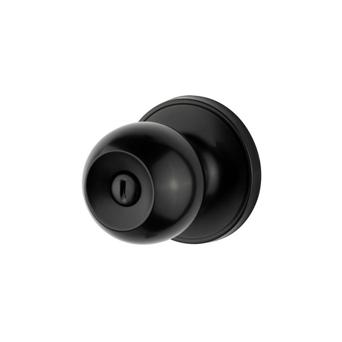 Sylvan Black Boston Privacy Knobset