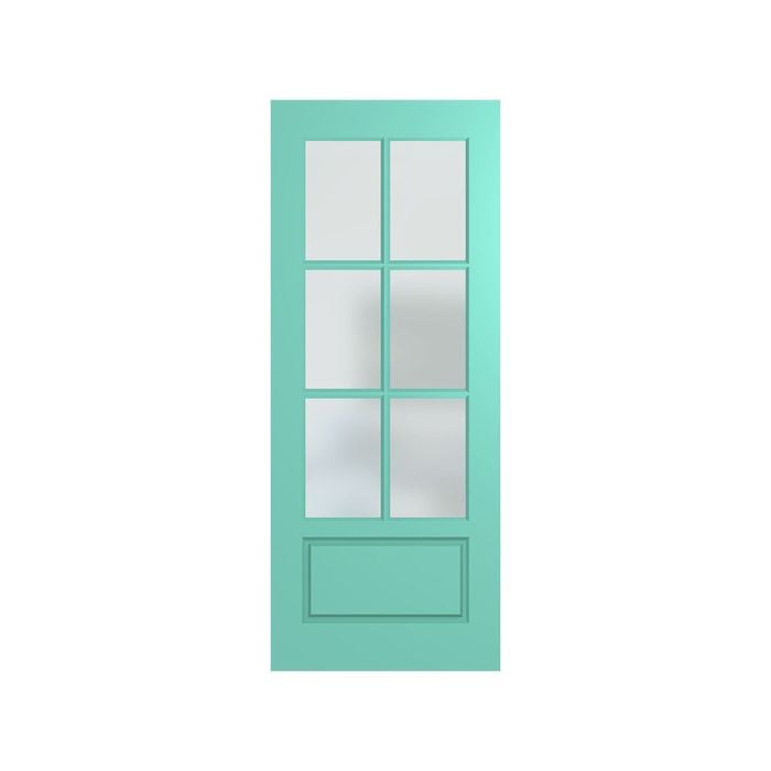 Hume 2040 x 820 x 40mm Haven Translucent Laminated Glass Entrance Door HAV66