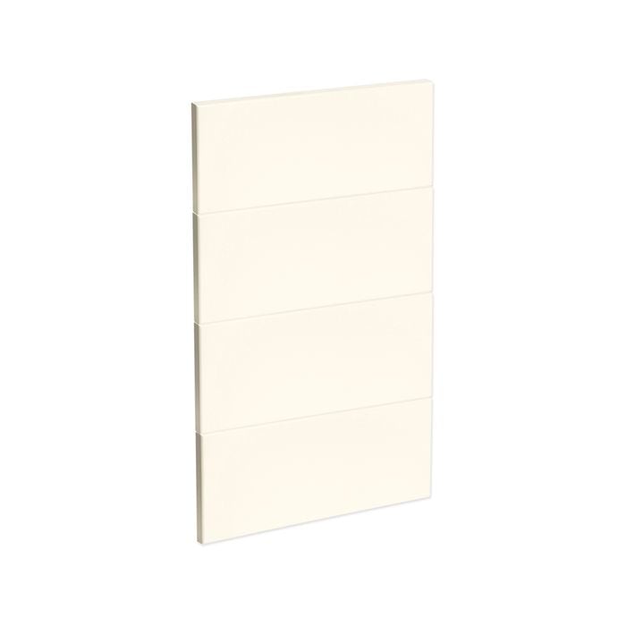 Kaboodle 450mm Antique White Modern Drawer Panel - 4 Pack
