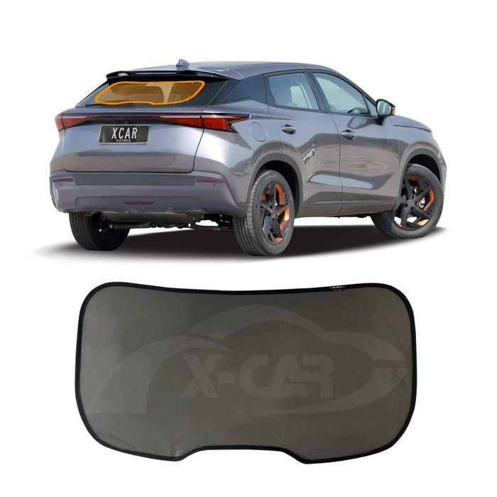 Rear Windscreen Sun Shade For Chery Omoda E5 All-electric 2024-onwards Car Custom Wind Screen Sun Blind Mesh