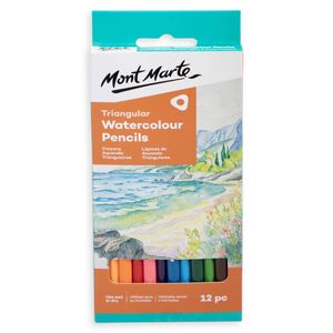 Mont Marte 12 Piece Watercolour Pencils