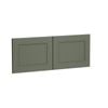 Kaboodle 950mm Saltbush Alpine Overhead Doors - 2 Pack