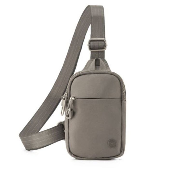 Tosca Anti-Theft RFID-Blocking Cross Body/Sling Travel Bag Cut-Proof SML Taupe