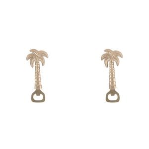 2PK Ladelle Panama Palm Tree Beverage/Drink Bottle Opener Handheld Kitchen Tool