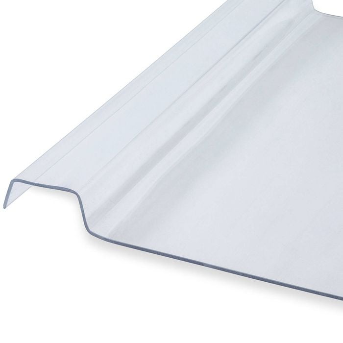 Palram 2500 x 600 x 3mm Clear EZ Glaze Roofing Sheet