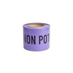 Blue Mountain Co Plumbing 100mm x 100m Non Detectable Buried Non Potable Underground Tape