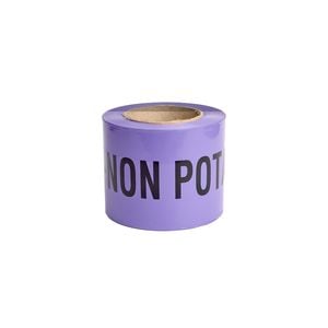 Blue Mountain Co Plumbing 100mm x 100m Non Detectable Buried Non Potable Underground Tape