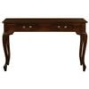Centrum Furniture Queen Anne 2 Drawer Sofa Table - Mahogany