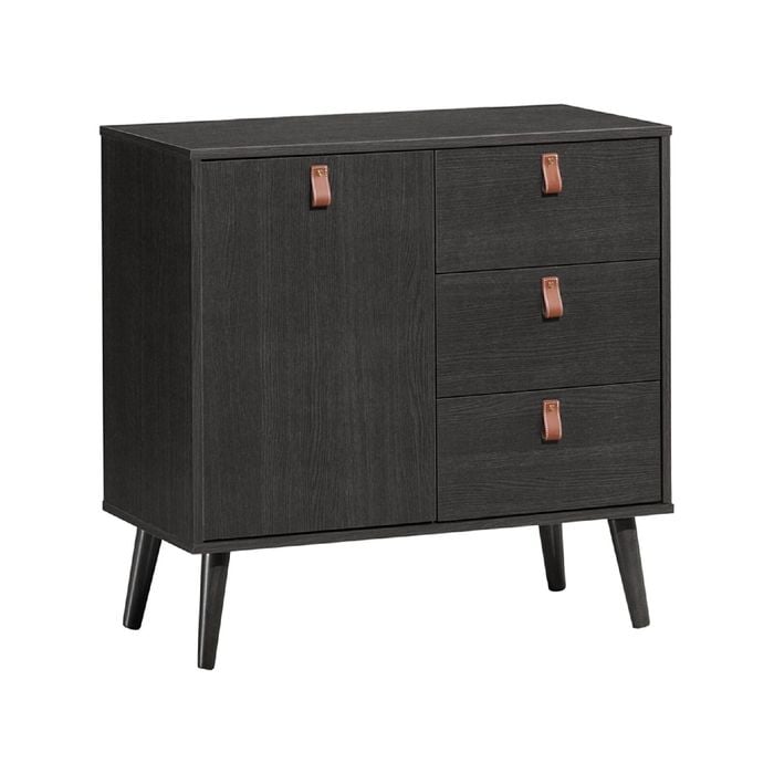 Costway Wood Buffet 3 Chest of Drawers Sideboard Cupboard Storage Cabinet Kitchen Brown