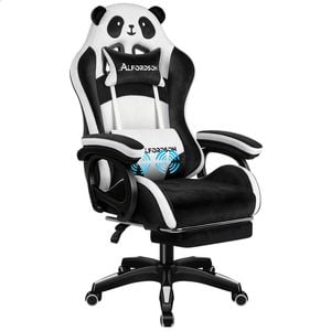 ALFORDSON Massage Gaming Chair Panda
