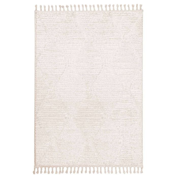 Loopsie-330cm X 240cm-monetta Ivory Diamond Rug