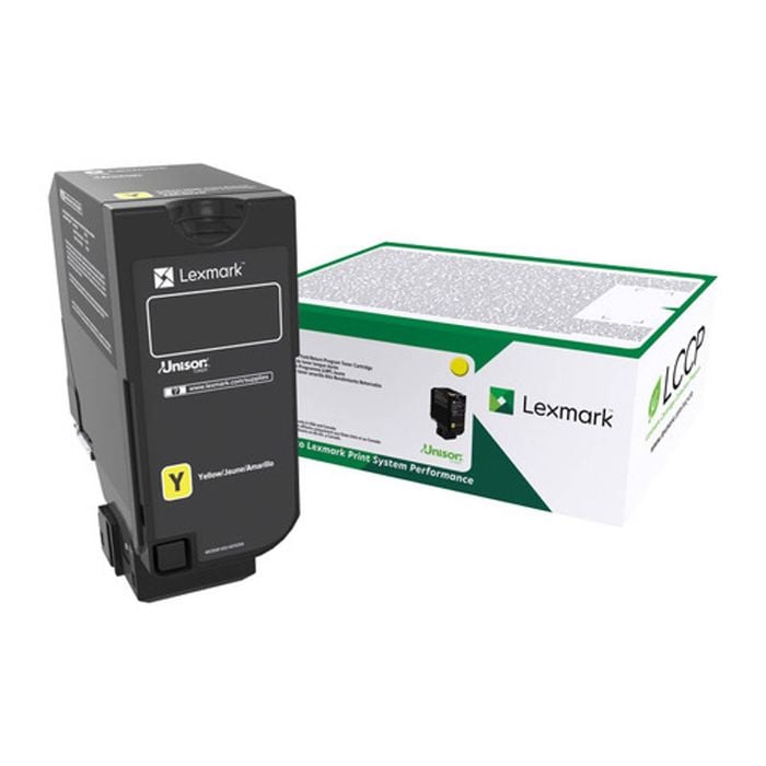 Lexmark 74c60y0 Yellow Toner Cartridge