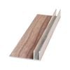 DECO Smoked Ash DecoClad Cover Strip Base