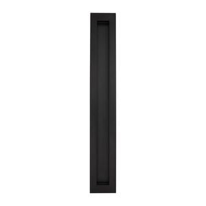 Gainsborough 350mm Matte Black Flush Pull