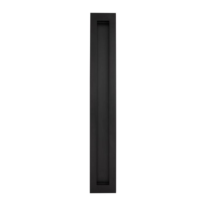 Gainsborough 350mm Matte Black Flush Pull