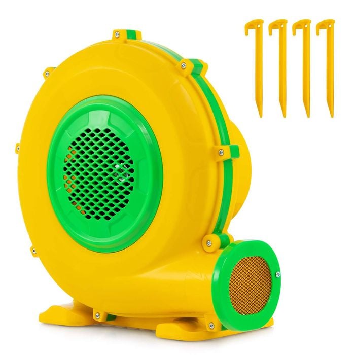 Costway 750w 1.2 Hp Inflatable Blower Jumping Castle Electric Air Blower