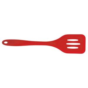 Avanti 28.5cm Silicone Slotted Turner Kitchen Food Frying/Cooking Utensil Red