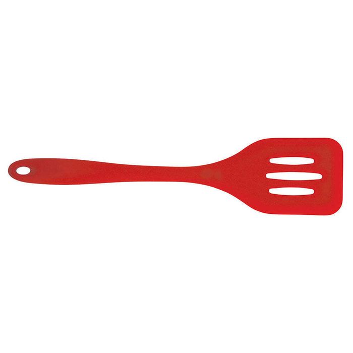 Avanti 28.5cm Silicone Slotted Turner Kitchen Food Frying/Cooking Utensil Red