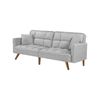 Levede Sofa Bed Futon Convertible Fabric Lounge Couch 3-Seater Recliner